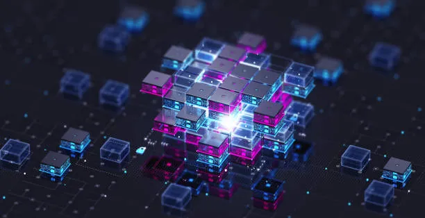 Абстрактная IT иллюстрация